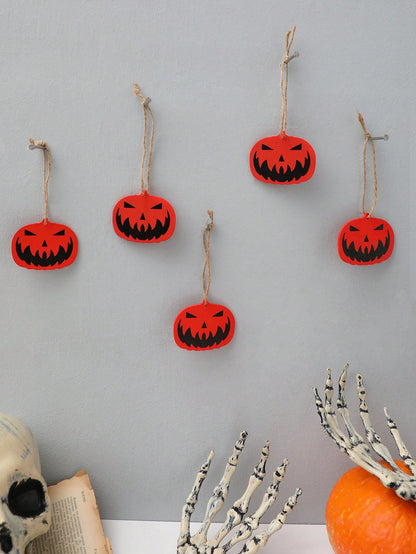jack-o-lantern hanging ornaments - product photo