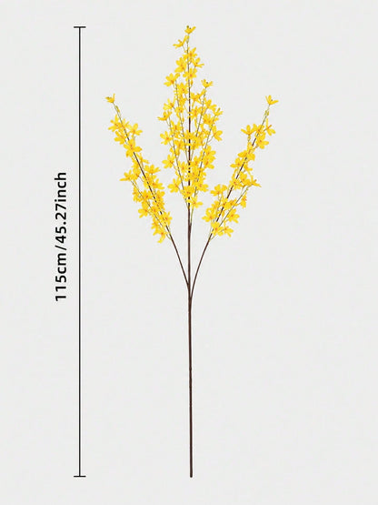 artificial dancing orchid stem - Yellow option