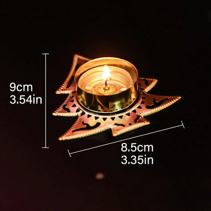 Christmas tea light holder - Tree option