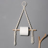 2020 nordic toilet paper holder tapestry macrame wall hanging room decor Bathroom   toilet paper dispenser