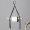 2020 nordic toilet paper holder tapestry macrame wall hanging room decor Bathroom   toilet paper dispenser