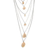 Artilady Multi-Layer Geometric  Pendant Necklace