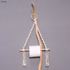 Nordic Toilet Paper Holder Tapestry  Wall Hanging Room Decor Bathroom Toilet Paper Dispenser