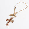 Artilady Rhinestone Pearl Necklace