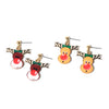 Artilady Women Girls Christmas Reindeer Earrings