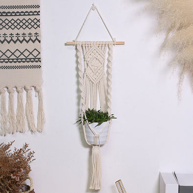 Artilady Macrame Plant Hanger, Indoor Outdoor Hanging Planter, Handmade Hanging Plant Holder