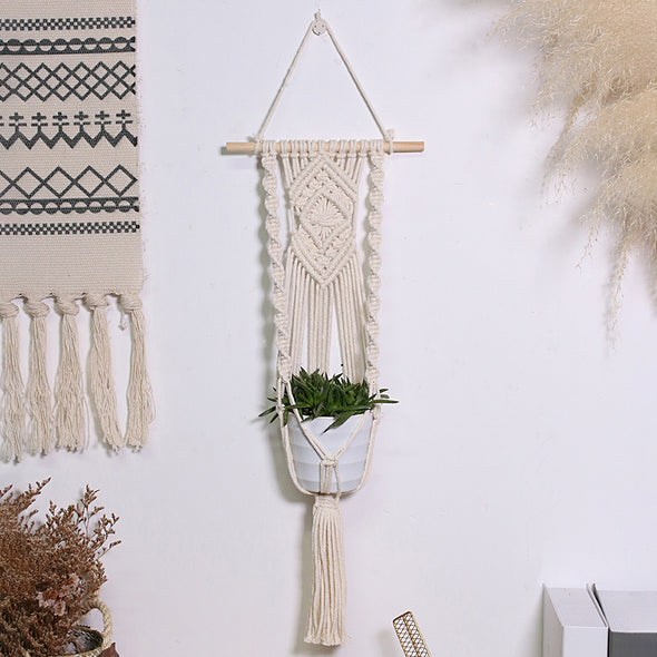 Artilady Macrame Plant Hanger, Indoor Outdoor Hanging Planter, Handmade Hanging Plant Holder