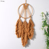 Artilady Tassel Leaf Dream Catchers for Bedroom