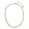 Artilady Layer Opal Choker Necklace