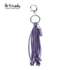 Artilady Leather Natural Stone Keychain