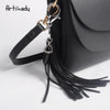 Artilady Leather Natural Stone Keychain