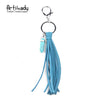 Artilady Leather Natural Stone Keychain