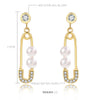 Artilady Pearl Sterling Silver Earrings