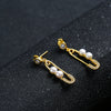 Artilady Pearl Sterling Silver Earrings