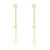 Artilady Pearl Sterling Silver Earrings