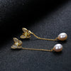 Artilady Pearl Sterling Silver Earrings