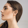 Artilady Pearl Sterling Silver Earrings