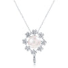Artilady Pearl Sterling Silver Necklace