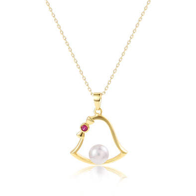 Artilady Pearl Sterling Silver Necklace