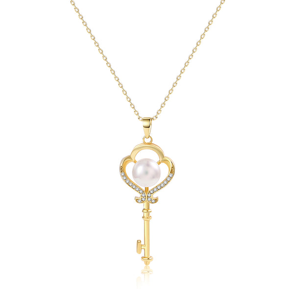 Artilady Pearl Sterling Silver Necklace