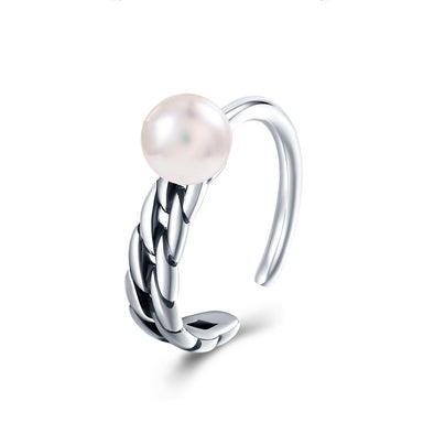 Artilady Pearl Sterling Silver Ring