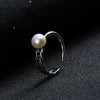 Artilady Pearl Sterling Silver Ring