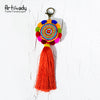 Artilady Pom Pom Colorful Tassel Keychain