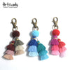 Artilady Pom Pom Tassel Keychain