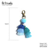 Artilady Pom Pom Tassel Keychain