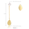 Artilady Sterling Silver Pearl Earrings