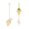 Artilady Sterling Silver Pearl Earrings