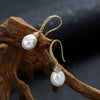 Artilady Sterling Silver Pearl Earrings