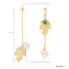 Artilady Sterling Silver Pearl Earrings