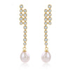Artilady Sterling Silver Pearl Earrings