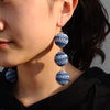 Artilady Women Blue Dangle Earrings