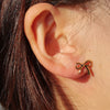 Artilady Women Bowknot Stud Earrings