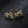 Artilady Women Bowknot Stud Earrings