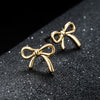 Artilady Women Bowknot Stud Earrings