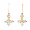 Artilady Women CZ Cross Earrings