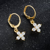Artilady Women CZ Cross Earrings