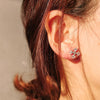 Artilady Women Cross Stud Earrings
