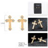 Artilady Women Cross Stud Earrings