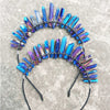 Artilady Women Crystal Crown Headband