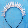 Artilady Women Crystal Crown Headband