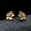 Artilady Women Flower Stud Earrings