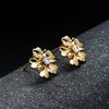 Artilady Women Flower Stud Earrings