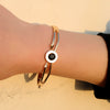 Artilady Women Gold Bangle Bracelet