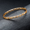 Artilady Women Gold Bangle Bracelet