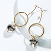 Artilady Women Gold Earrings