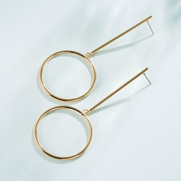 Artilady Women Gold Hoop Earrings